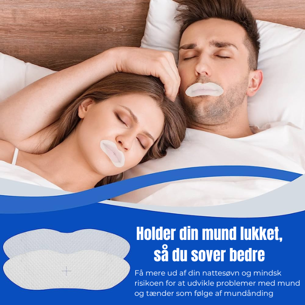 120 stykker Søvn Strip mund tape til snorken for bedre næse åndedræt  forbedret